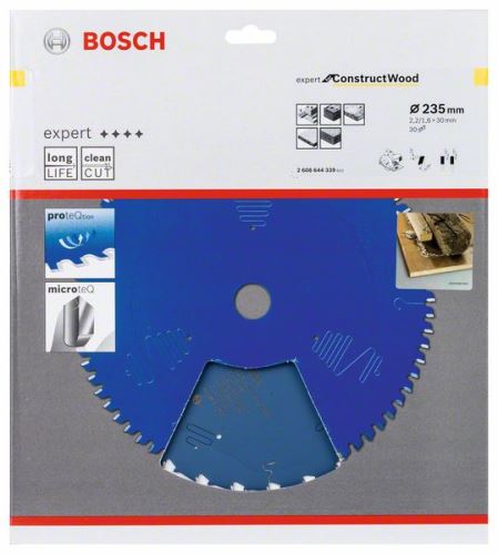 Pânză de ferăstrău BOSCH EX CW H 235x30-30 2608644339