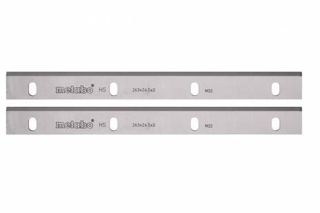 Cuțite de rindeau METABO din oțel rapid HSS 260 mm ADH 1626 (2 buc) 630545000