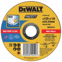 Disc de tăiere DeWALT 125 x 22,2 x 1,0 mm DT43902