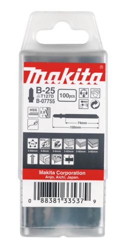 Pânză de ferăstrău MAKITA B-25 100 buc lemn B-07755