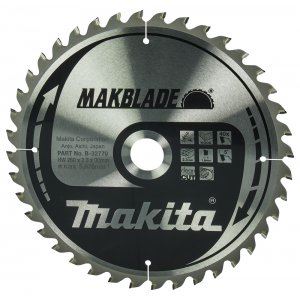 Pânză de ferăstrău pentru lemn MAKITA MAKBLADE 260x2,3x30 mm 40 dinți B-32770