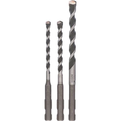 Set de găurit multifuncțional BOSCH din 3 piese SDS-Quick 5.0x100; 6,0x100; 8,0x120 2609256918