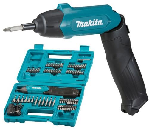 Makita mașină de găurit cu acumulator cu accesorii 1/4" Li-ion 3.6V DF001DW