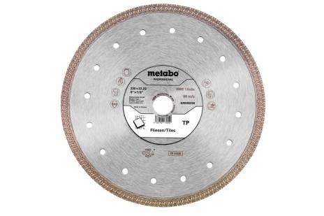 Disc de tăiere diamantat METABO Dia-TS 230x22.23mm - TP, gresie, profesional 628580000