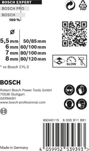 BOSCH EXPERT CYL-9 MultiConstruction 5.5/6/7/8 (4 buc) 2608900646