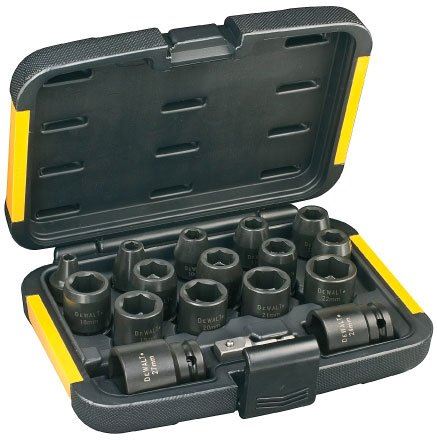 Set cap șofer cu impact DeWALT (17 buc) DT7506