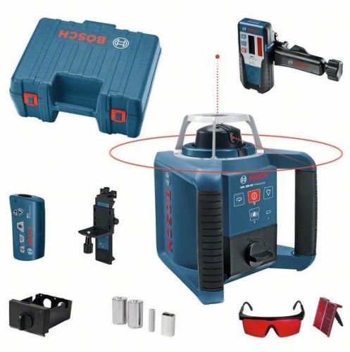 Set BOSCH Construcție laser rotativ + receptor LR 1 GRL 300 HV Professional 0601061501