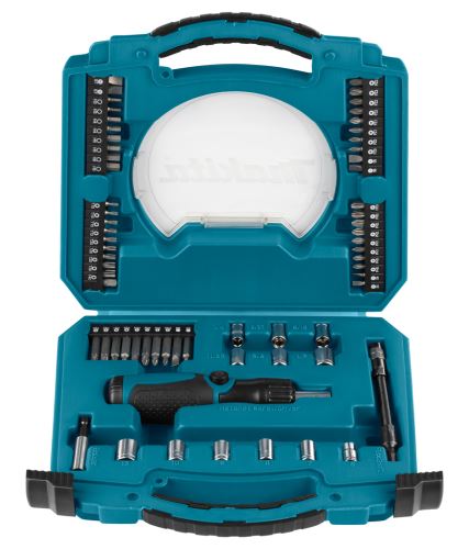 Set bit MAKITA și șurubelniță 1/4", 65 bucăți D-42020