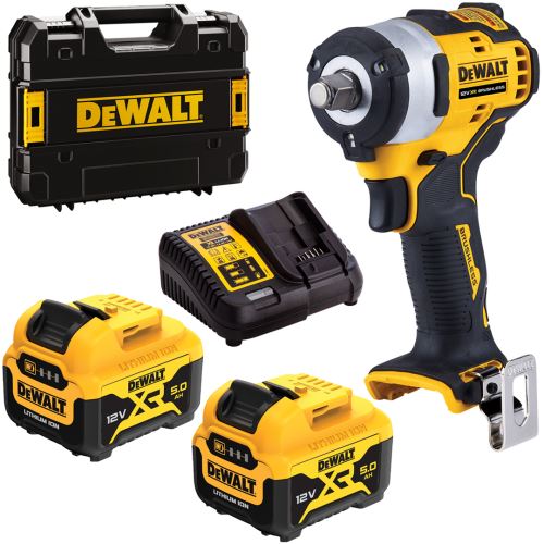 Șofer cu impact DEWALT 12V, 340Nm 1/2 '2x5Ah DCF901P2