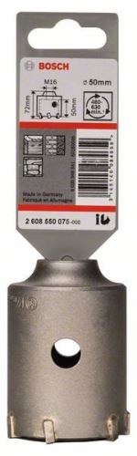 BOSCH Burghiu tubular SDS-plus-9 pentru adaptor hexagonal 40 x 50 x 72 mm, 6 2608550074