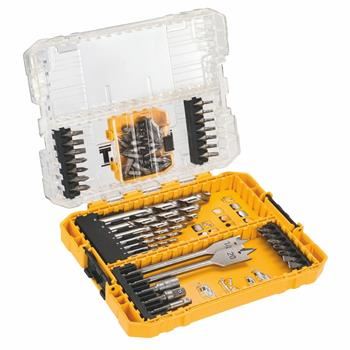 Set de burghie pentru metal DeWALT HSS-G (55 buc) DT70757