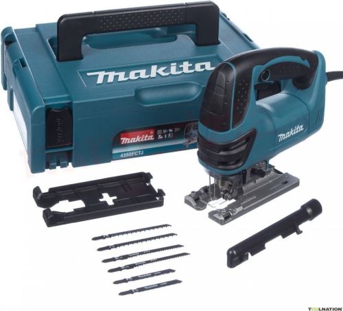 MAKITA Ferăstrău alternativ cu reglare, pre-swing și lumină, 720 W, Makpac 4350FCTJ