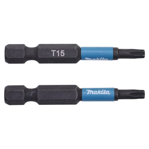 Bit de torsiune MAKITA 1/4" IMPACT BLACK T15, 50 mm 2 buc B-63775