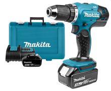 MAKITA mașină de găurit cu acumulator Li-ion 18V/3.0Ah DDF453SFE MAKITA mașină de găurit cu acumulator Li-ion 18V/3.0Ah DDF453SFE