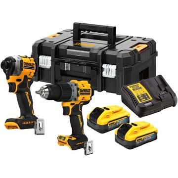 Set de scule DeWALT + PowerStack DCK2050H2T