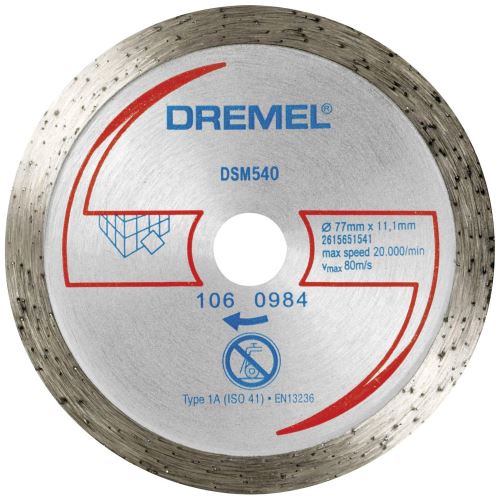 DREMEL Disc diamant de tăiere a plăcilor 2615S540JB