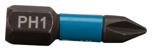 Bit de torsiune MAKITA 1/4" IMPACT BLACK PH1, 25 mm 2 buc B-63600