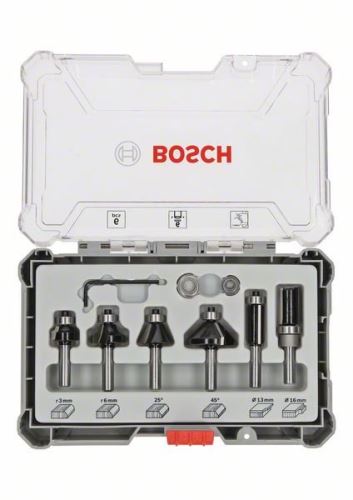 Set de tăietori BOSCH cu ax de 6 mm Trim&Edging, 6 buc 2607017468