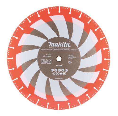 Disc de tăiere diamantat MAKITA RescueForce 405x3,6x25,4 mm B-66955