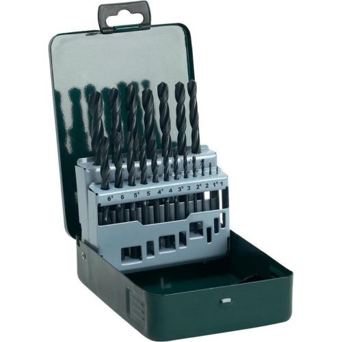 Set de burghie pentru metal BOSCH 19 piese HSS-R 2607019435