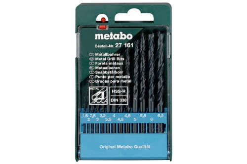 METABO Set burghie pentru metal-HSS (13 buc) 627161000