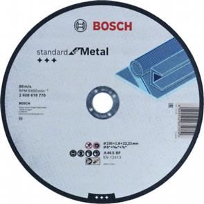 Disc de tăiere BOSCH Standard pentru metal 230 x 1,9 x 22,23 mm, drept 2608619770