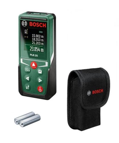 Telemetru laser digital Bosch PLR 25 0603672521