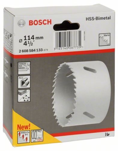 Perforator HSS-bimetal BOSCH pentru adaptor standard 114 mm, 4 1/2" 2608584133