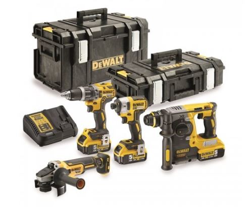 Set combinat DeWALT de scule cu baterii 18V DCK422P3