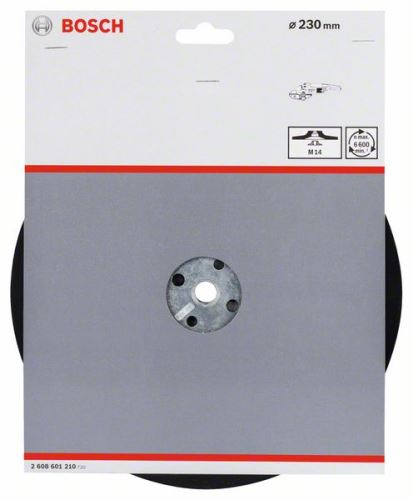 BOSCH Placă suport Standard M14 230 mm 230 mm, 6.650 rpm 2608601210