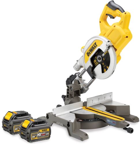 Ferăstrău de onglet fără fir DeWALT DCS777T2