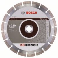 Disc de tăiere cu diamant BOSCH Standard pentru abraziv 230 x 22,23 x 2,3 x 10 mm 2608602619