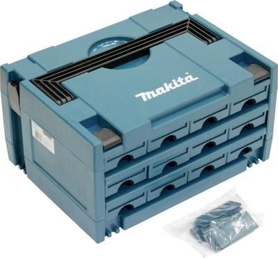 MAKITA Makpac cu compartimente - 3 rânduri de patru compartimente P-84327