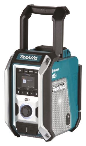 Radio DAB reîncărcabil MAKITA, Bluetooth, USB Li-ion CXT 10.8/12V, LXT14.4/18V DMR115