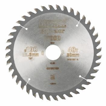 Pânză de ferăstrău DeWALT pentru tăierea lemnului, 190 x 30 mm, 40 dinți, ATB 10°, tăiere fină DT4064