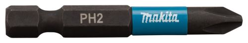 Bit de torsiune MAKITA 1/4" IMPACT BLACK PH2, 50 mm 2 buc B-63725