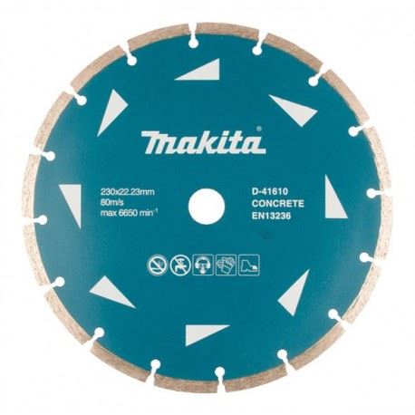 Disc de tăiere diamantat MAKITA DiaMak 230x22,23 mm, 10 buc D-61145-10