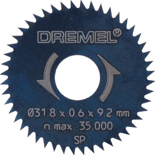 DREMEL Pânză de ferăstrău pentru tăieturi longitudinale și transversale 31,8 mm 26150546JB