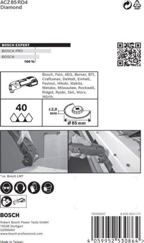 BOSCH EXPERT STOROCK DIA ACZ85RD4, 1buc 2608900034