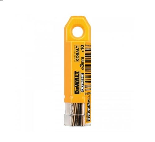 DeWALT Burghiu pentru metal HSS-E COBALT 3,0 x 61 mm (10 buc) DT4920