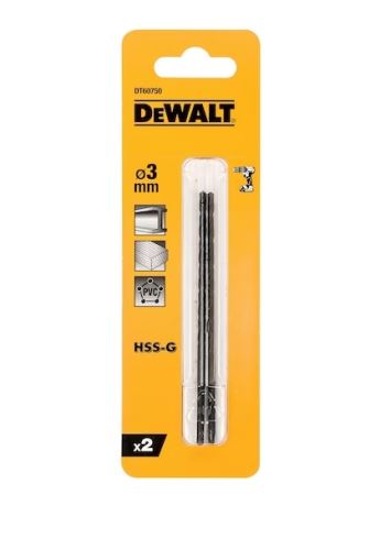 DeWALT Burghiu metal HSS-G 3 x 66 mm DT60750