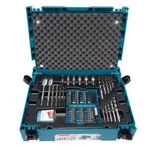 Set burghii si burghii MAKITA 69 buc, Makpac B-49638