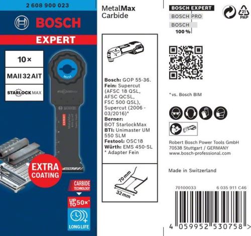 BOSCH EXPERT STARLOCKMAX MAII32AIT, 10 buc 2608900023