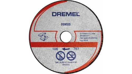 DREMEL Disc de tăiere metal și plastic 2615S510JB