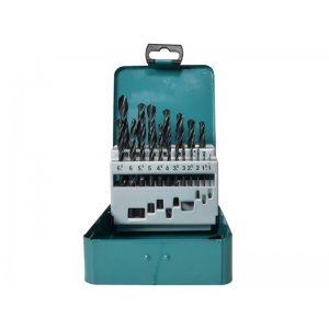 Set burghie metal MAKITA HSS-R 1.5/2/2.5/3/3.2/3.5/4/4.5/5/5.2/5.5/6/6.5 mm , 13 buc D-54075