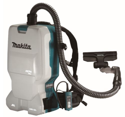 MAKITA Aspirator rucsac fără fir Li-ion LXT 2x18V, fără baterie DVC660Z