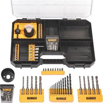 Set de burghie și burghie compatibile cu priză DeWALT TSTAK IV (102 buc) DT71583