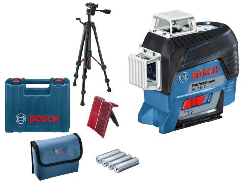 Bosch Cross laser + trepied BOSCH GLL 3-80 C + BT 150