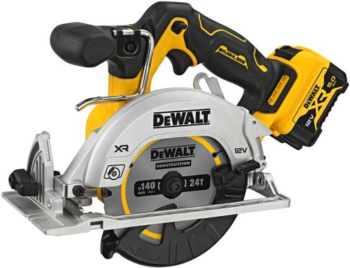 Ferăstrău circular fără fir DeWALT 12V (2x5Ah) DCS512P2