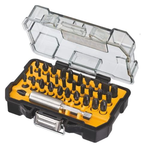 Set de biți DeWALT IMPACT TORSION, inclusiv suport magnetic (32 buc) DT70523T